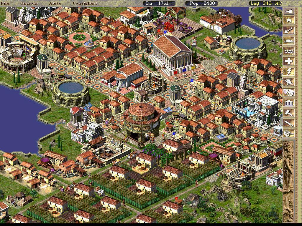 Download Caesar 3 PC game free. Review and video Economic Simulation