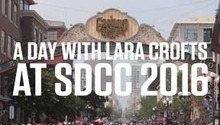 День с Ларой Крофт на SDCC 2016