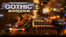 The first trailer of Battlefleet Gothic: Armada game is shown